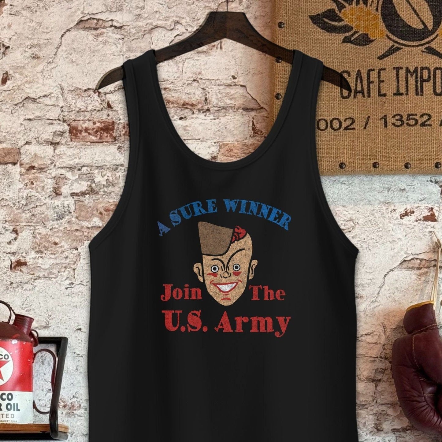 Tank Top / S / Black Join The U.S. Army Shirt