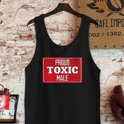 Tank Top / S / Black Proud Toxic Male T-Shirt