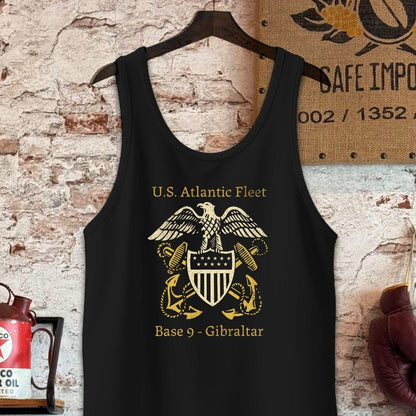 Tank Top / S / Black U.S. Atlantic Fleet Shirt