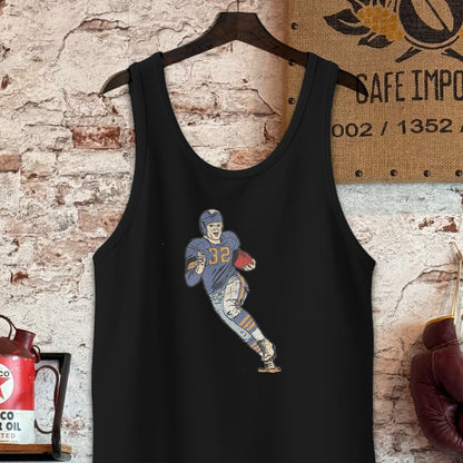 Tank Top / S / Black Vintage Player Number 32 Shirt