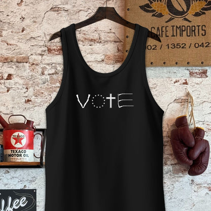 Tank Top / S / Black Vote Shirts