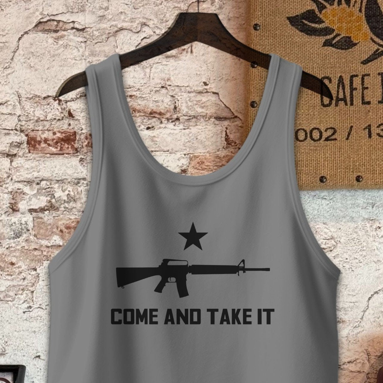 Tank Top / S / Grey Triblend Come and Take It Shirt