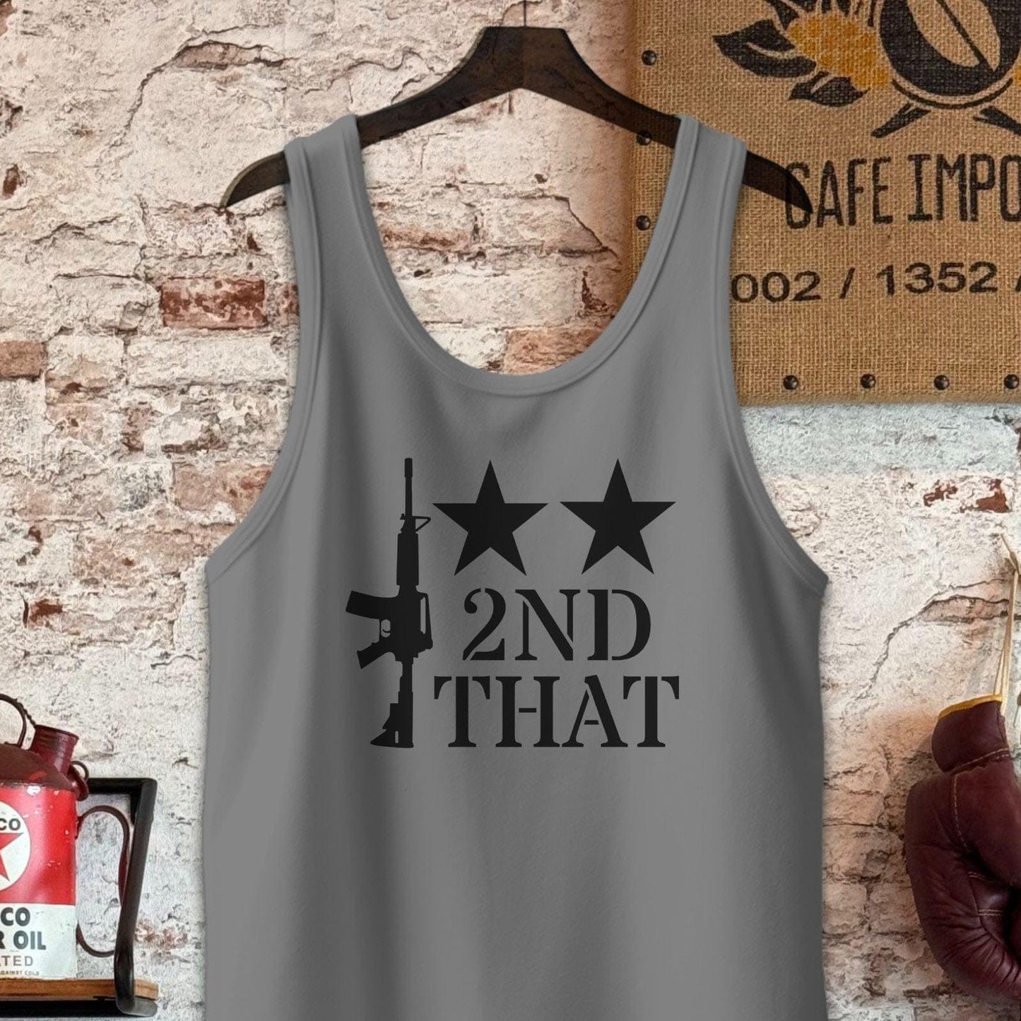 Tank Top / S / Grey Triblend I 2nd That Shirt