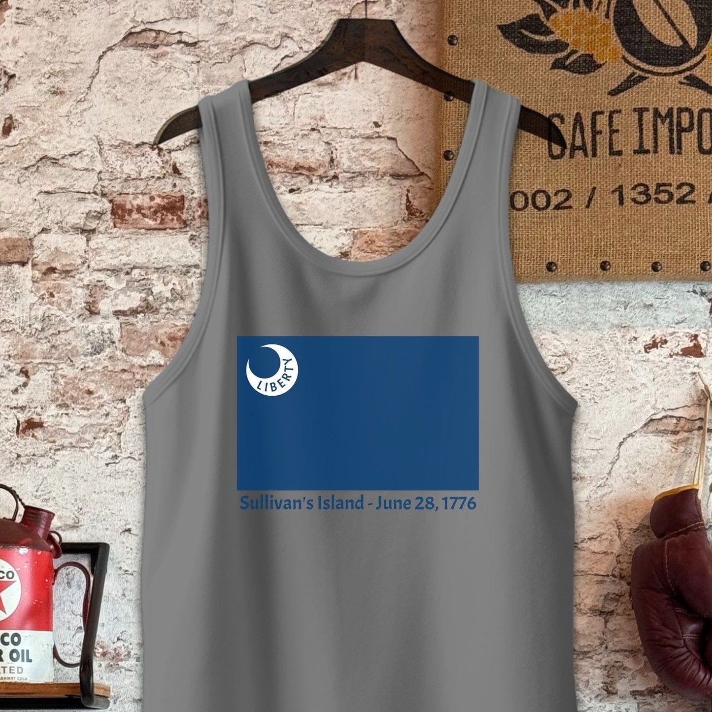 Tank Top / S / Grey Triblend Sullivan's Island Commemorative Shirt