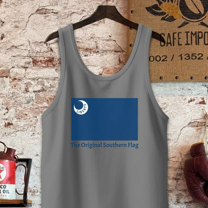 Tank Top / S / Grey Triblend The Original Southern Flag Liberty Shirt