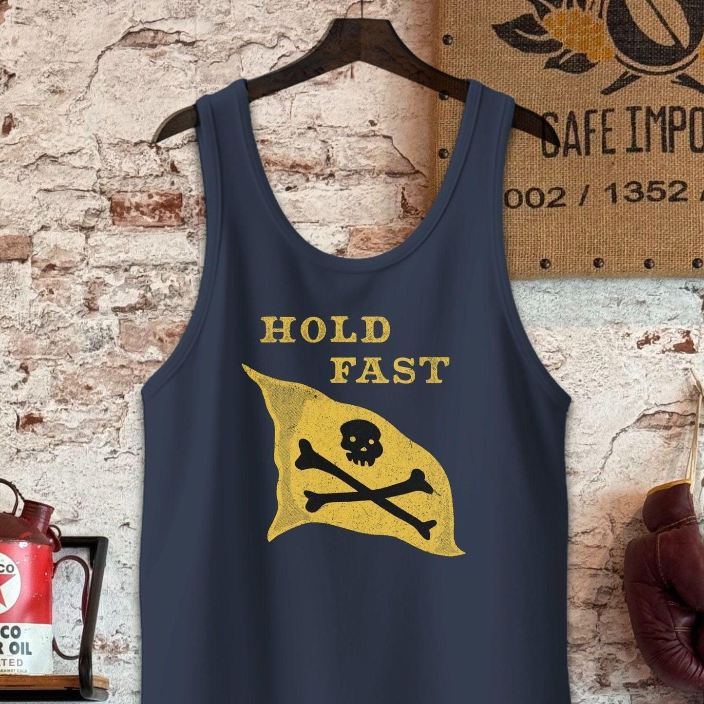 Tank Top / S / Navy Hold Fast Shirt