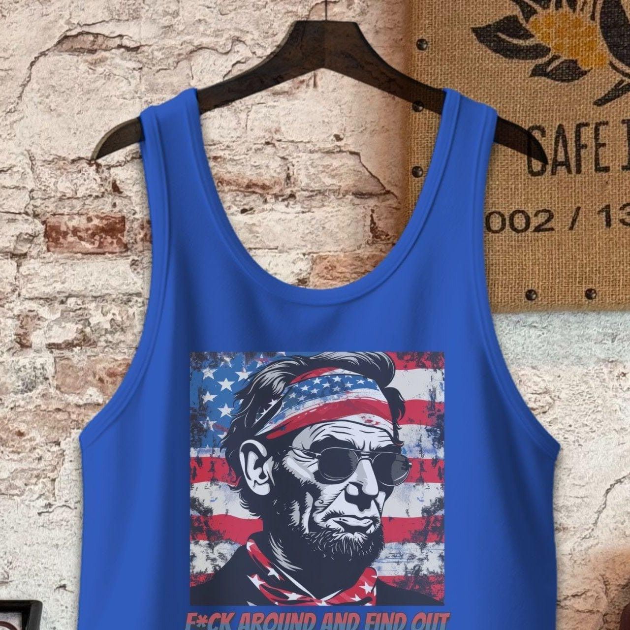 Tank Top / S / True Royal Patriotic Find Out Shirt