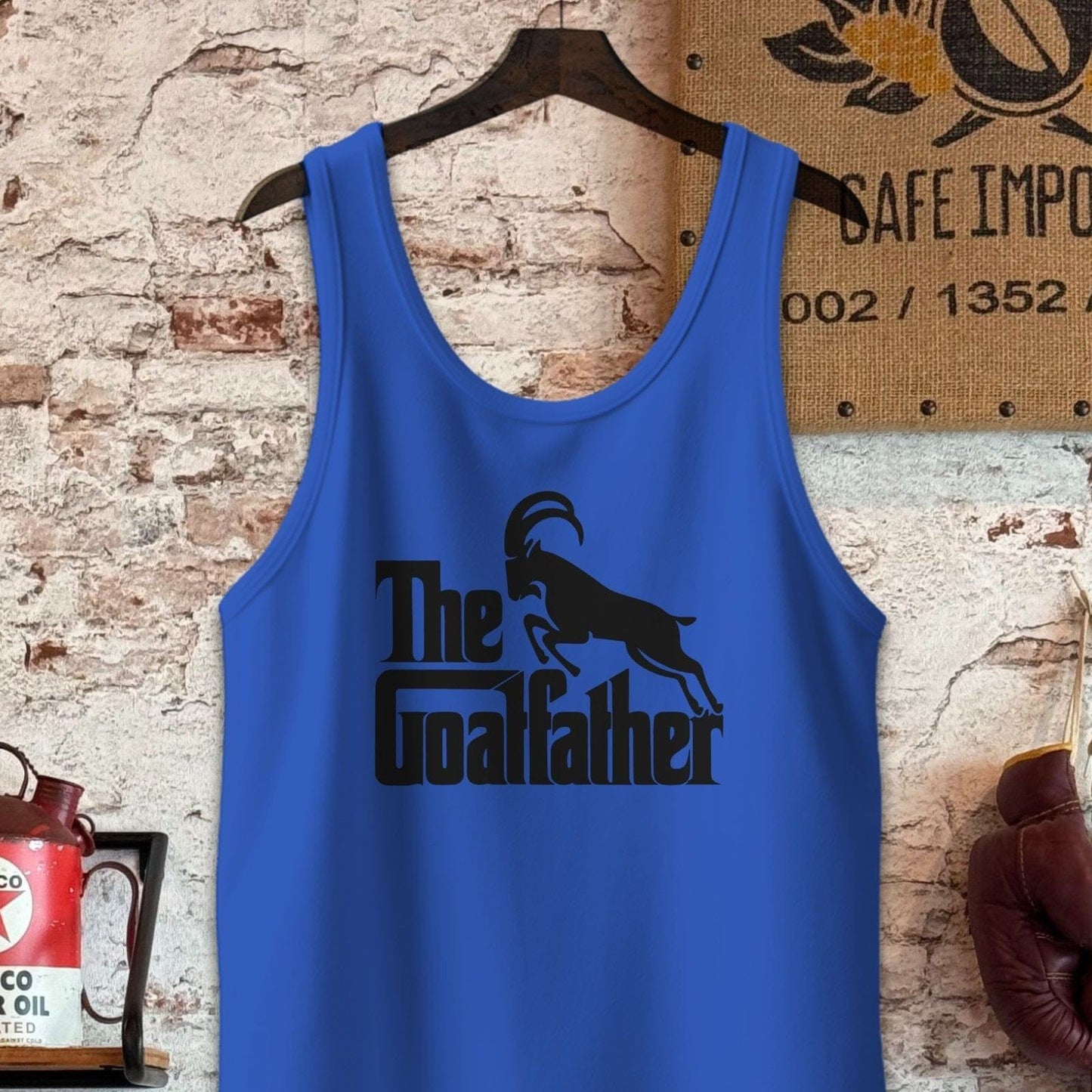 Tank Top / S / True Royal The Goatfather Shirt