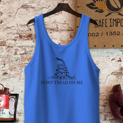 Tank Top / S / True Royal Triblend Don't Tread On Me Shirt