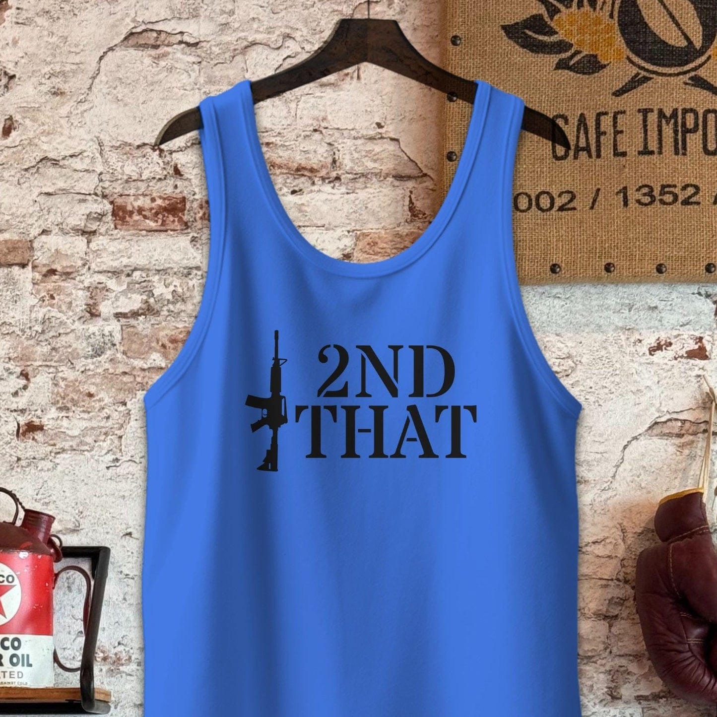 Tank Top / S / True Royal Triblend I 2ND THAT Rifle Shirt