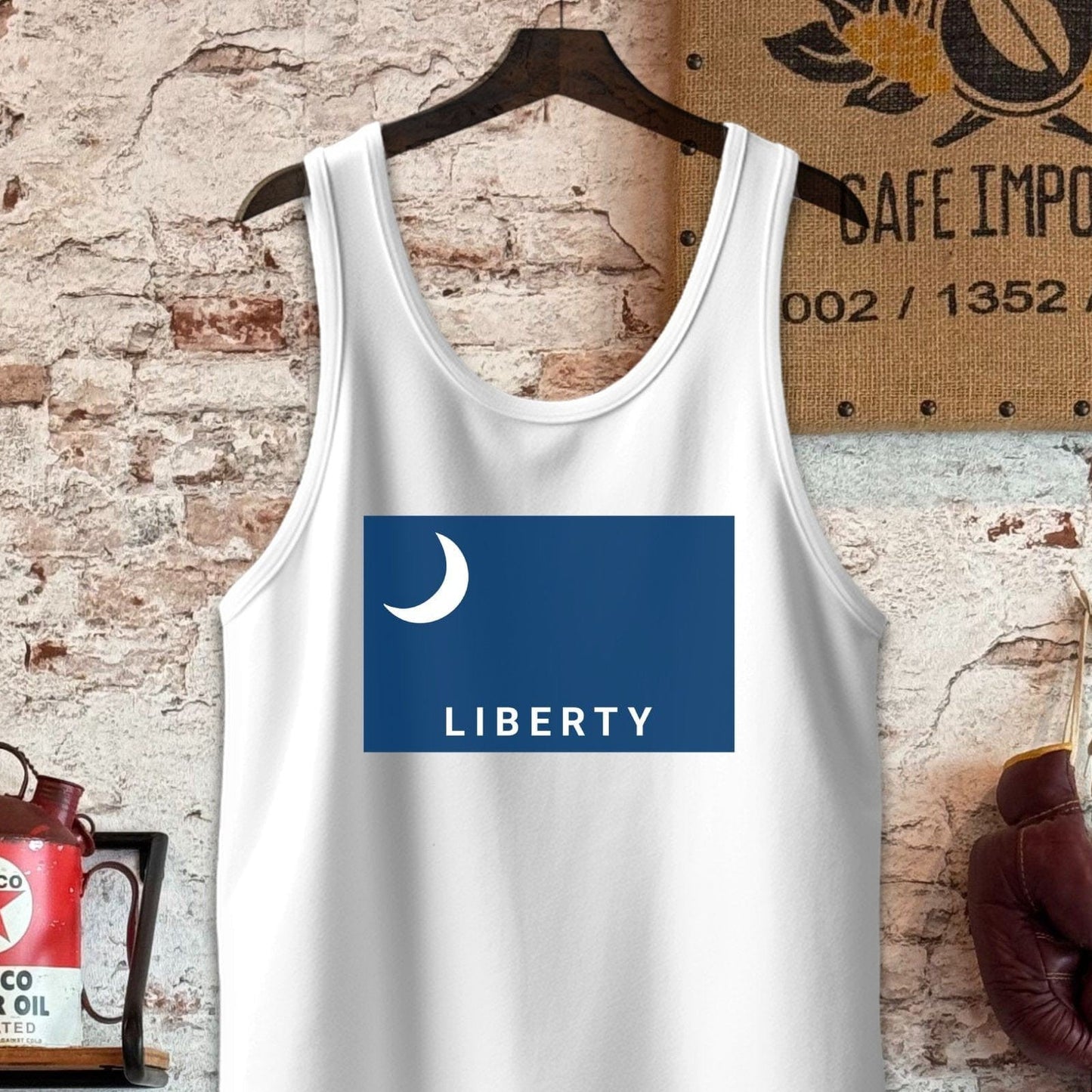 Tank Top / S / White Fort Moultrie Alternate Liberty Shirt