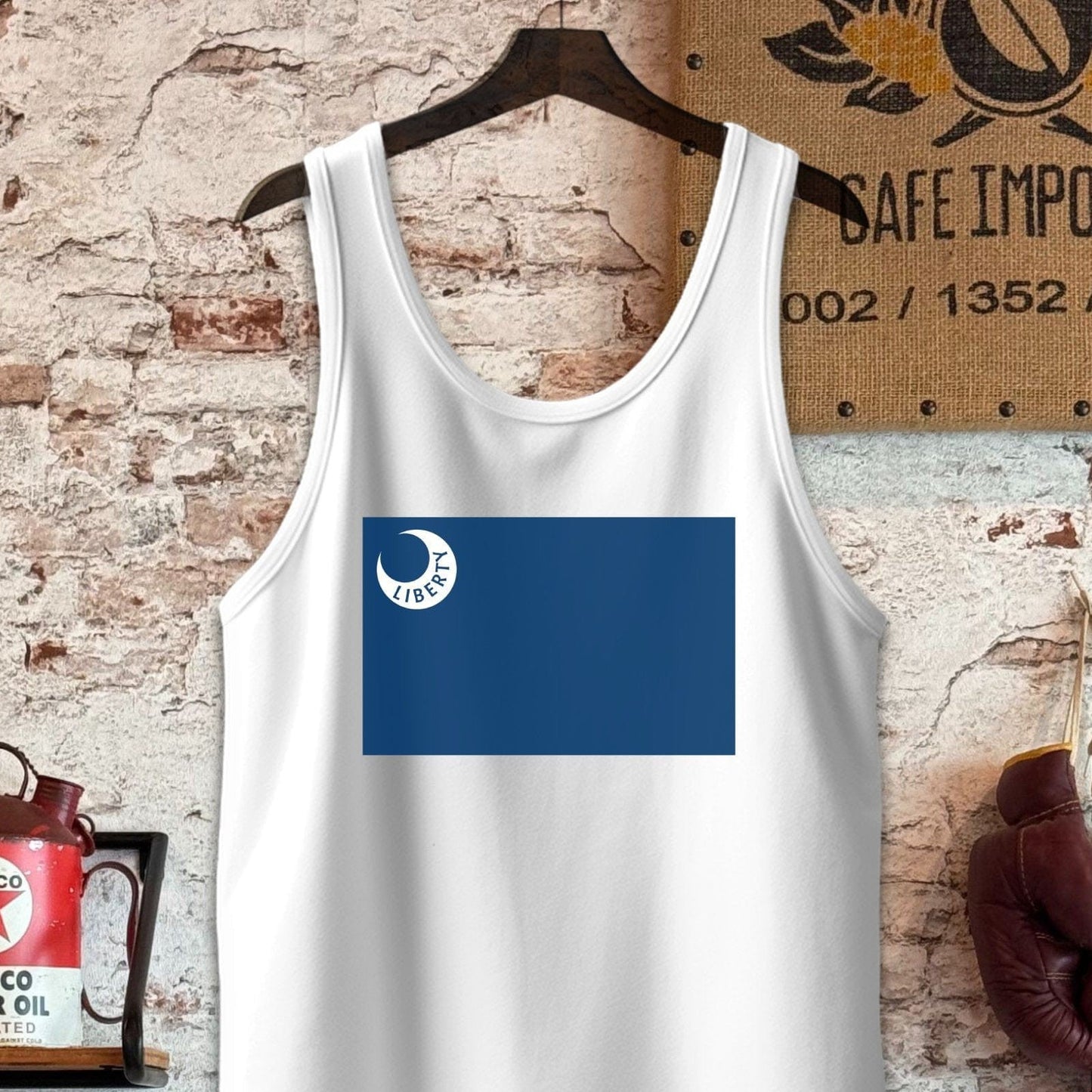 Tank Top / S / White Fort Moultrie Flag Shirt