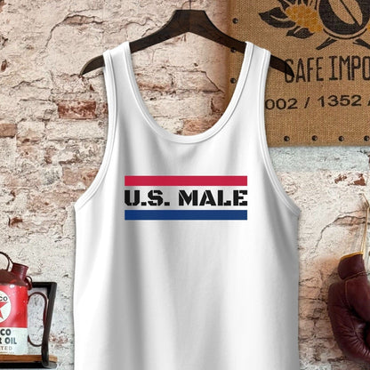 Tank Top / S / White U. S. Male Shirt