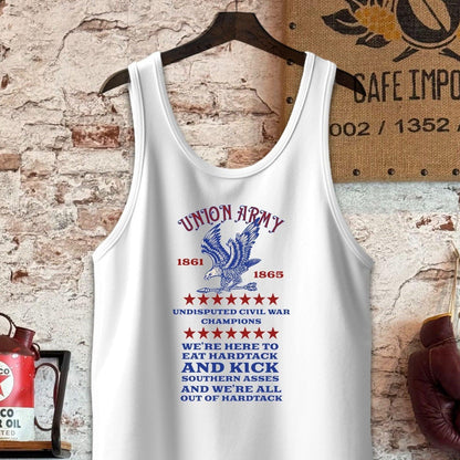 Tank Top / S / White Union Army Civil War Champions Shirt