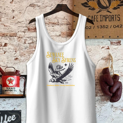 Tank Top / White / S Sewanee Sky Syrens Roller Derby Shirt